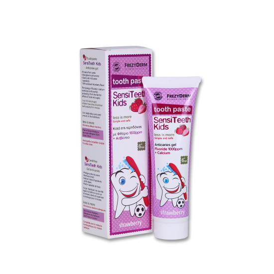 SENSITEETH KIDS TOOTHPASTE STRAWBERRY 1000PPM 50ML