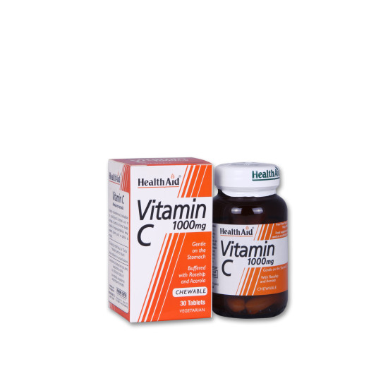 VITAMIN C ORANGE 1000MG 30 CHEWABLE TABS