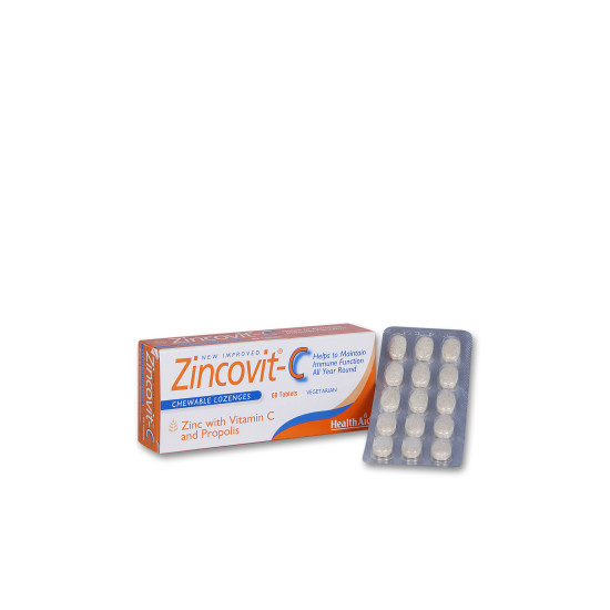 ZINCOVIT C 60TABS