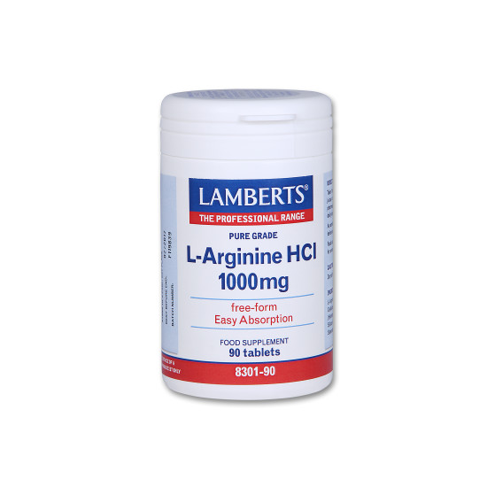 L-ARGININE HCI 1000MG 90TAB