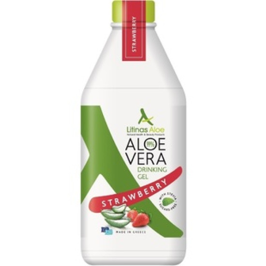 ALOE VERA GEL ΓΕΥΣΗ ΦΡΑΟΥΛΑ 1000ML