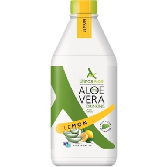 ALOE VERA GEL ΓΕΥΣΗ ΛΕΜΟΝΙ 1000ML