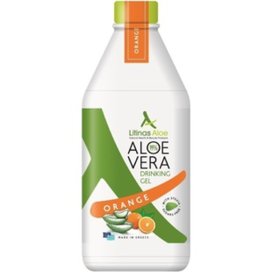 ALOE VERA GEL ΓΕΥΣΗ ΠΟΡΤΟΚΑΛΙ 1000ML