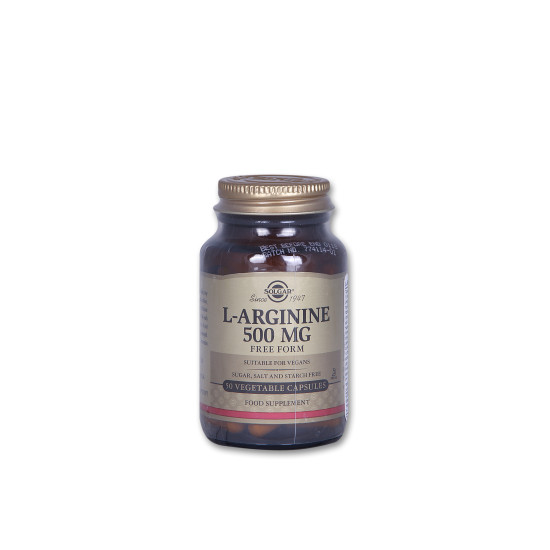 L-ARGININE 500MG 50VCAP