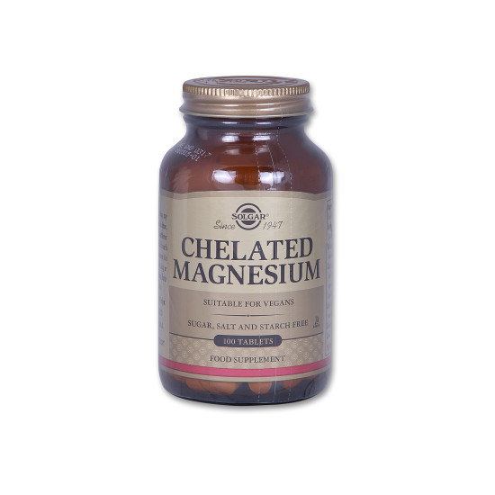 CHELATED MAGNESIUM 100MG 100TABS