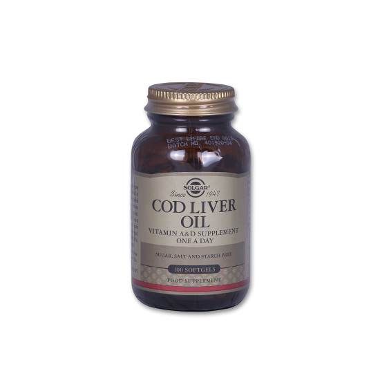 COD LIVER OIL SOFTGELS 100TABS